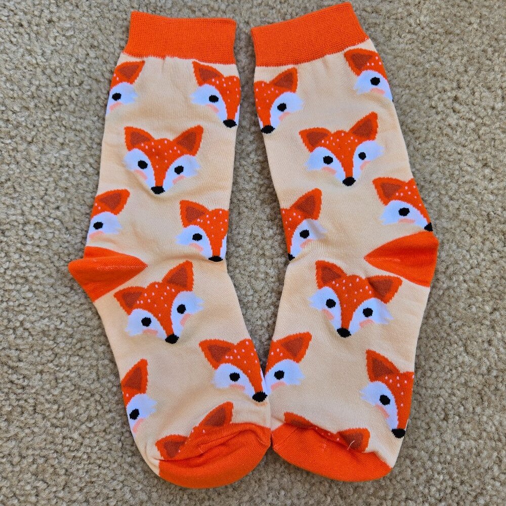 New women's socks fox foxy